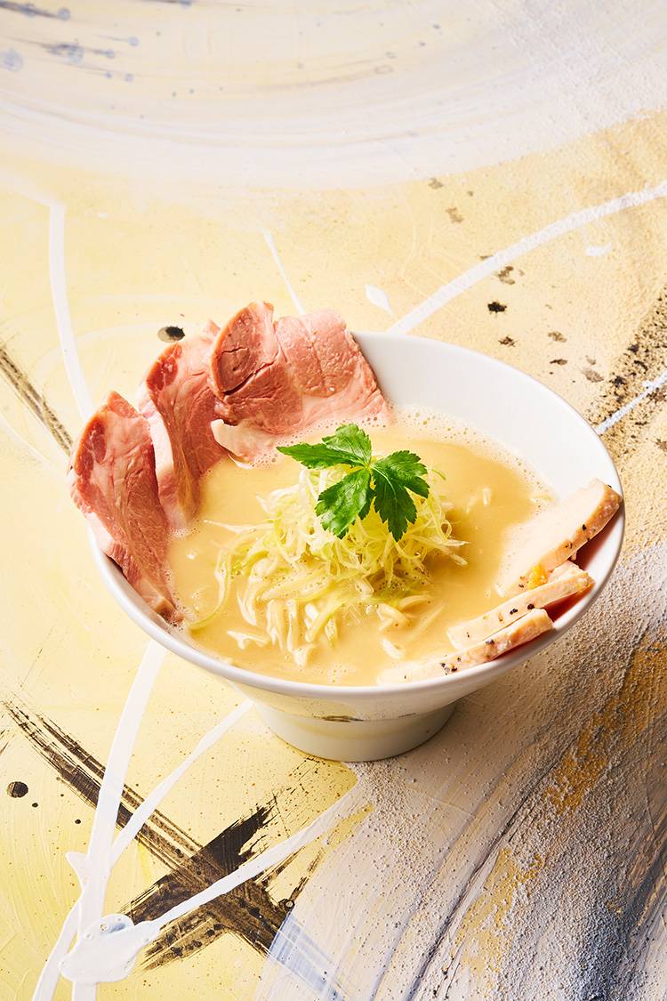 レアチャーシュー肉そば