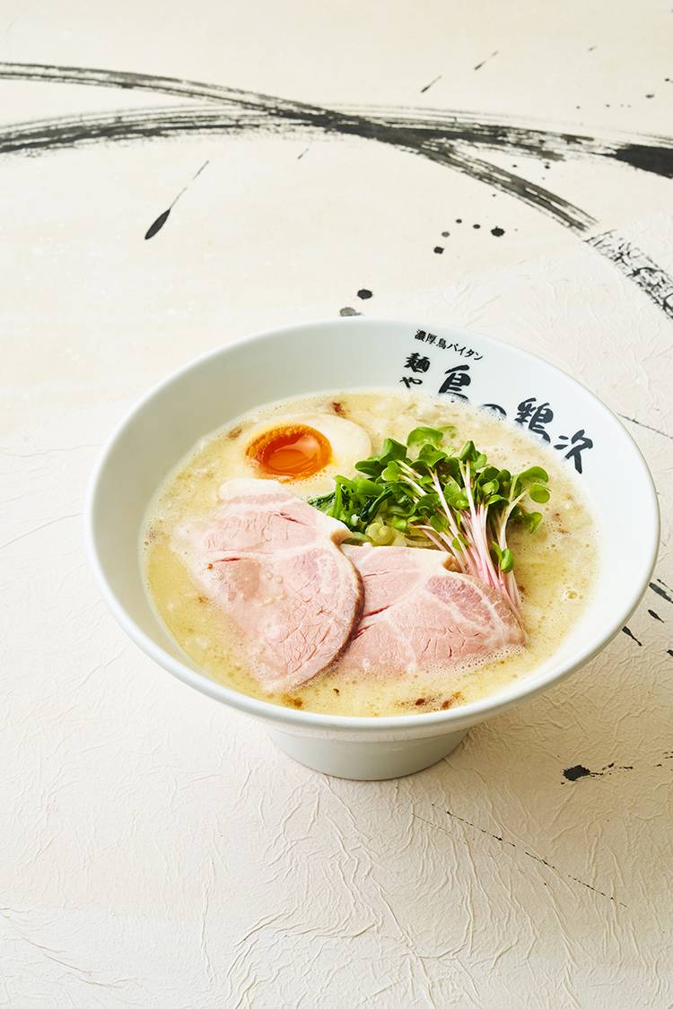 鶏そば(味玉トッピング)